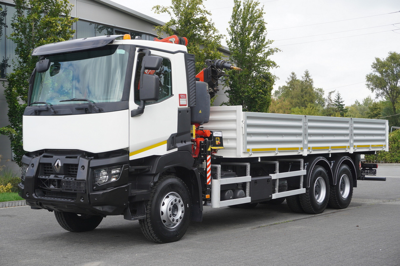 RENAULT K380 6×4 / FASSI F175 crane 7.85 t / 120 thousand km! / 2-sided tipper - Kravas automašīna pašizgāzējs, Kravas auto ar manipulatoru: foto 3 RENAULT K380 6×4 / FASSI F175 crane 7.85 t / 120 thousand km! / 2-sided tipper - Kravas automašīna pašizgāzējs, Kravas auto ar manipulatoru: foto 3