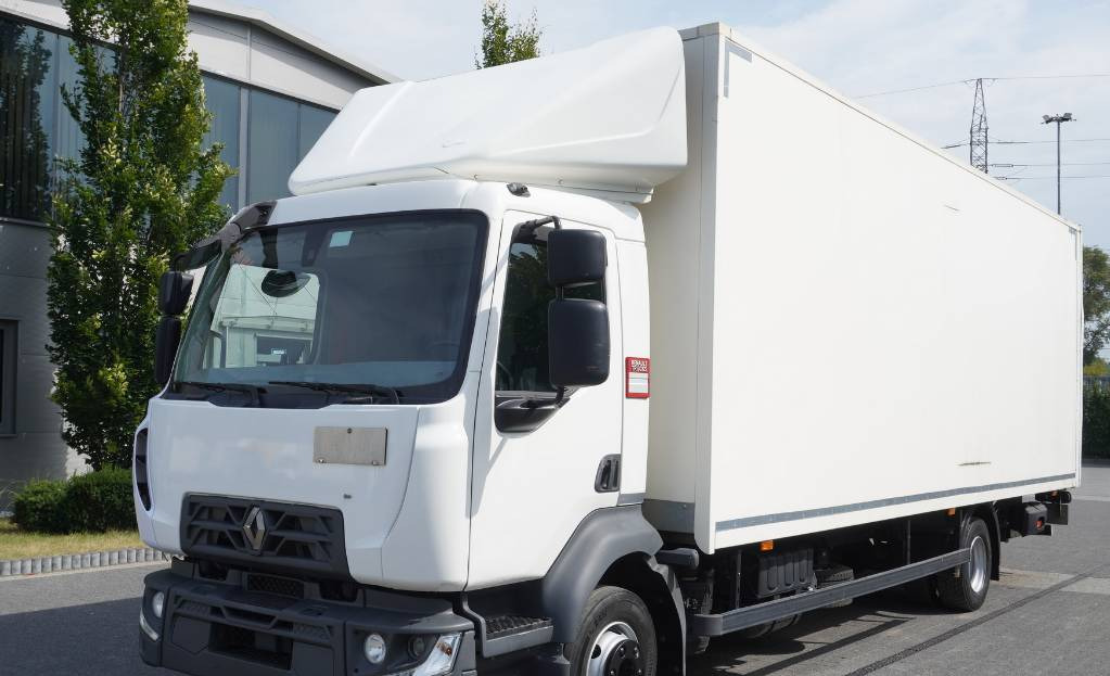 RENAULT Renault D12 E6 / Container 18 pallets / Lift - Kravas automašīna ar slēgto virsbūvi: foto 1 RENAULT Renault D12 E6 / Container 18 pallets / Lift - Kravas automašīna ar slēgto virsbūvi: foto 1