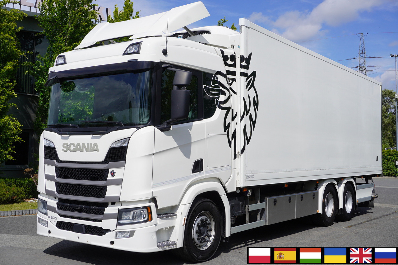SCANIA R500 6x2 E6 refrigerated Doppelstock 40 EPAL - Kravas automašīna refrižerators: foto 1 SCANIA R500 6x2 E6 refrigerated Doppelstock 40 EPAL - Kravas automašīna refrižerators: foto 1