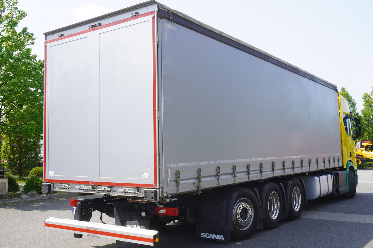SCANIA R650 V8 8x4 /4 / 2020 / Curtainsider 23 EPAL - Kravas automašīna ar tentu: foto 4 SCANIA R650 V8 8x4 /4 / 2020 / Curtainsider 23 EPAL - Kravas automašīna ar tentu: foto 4