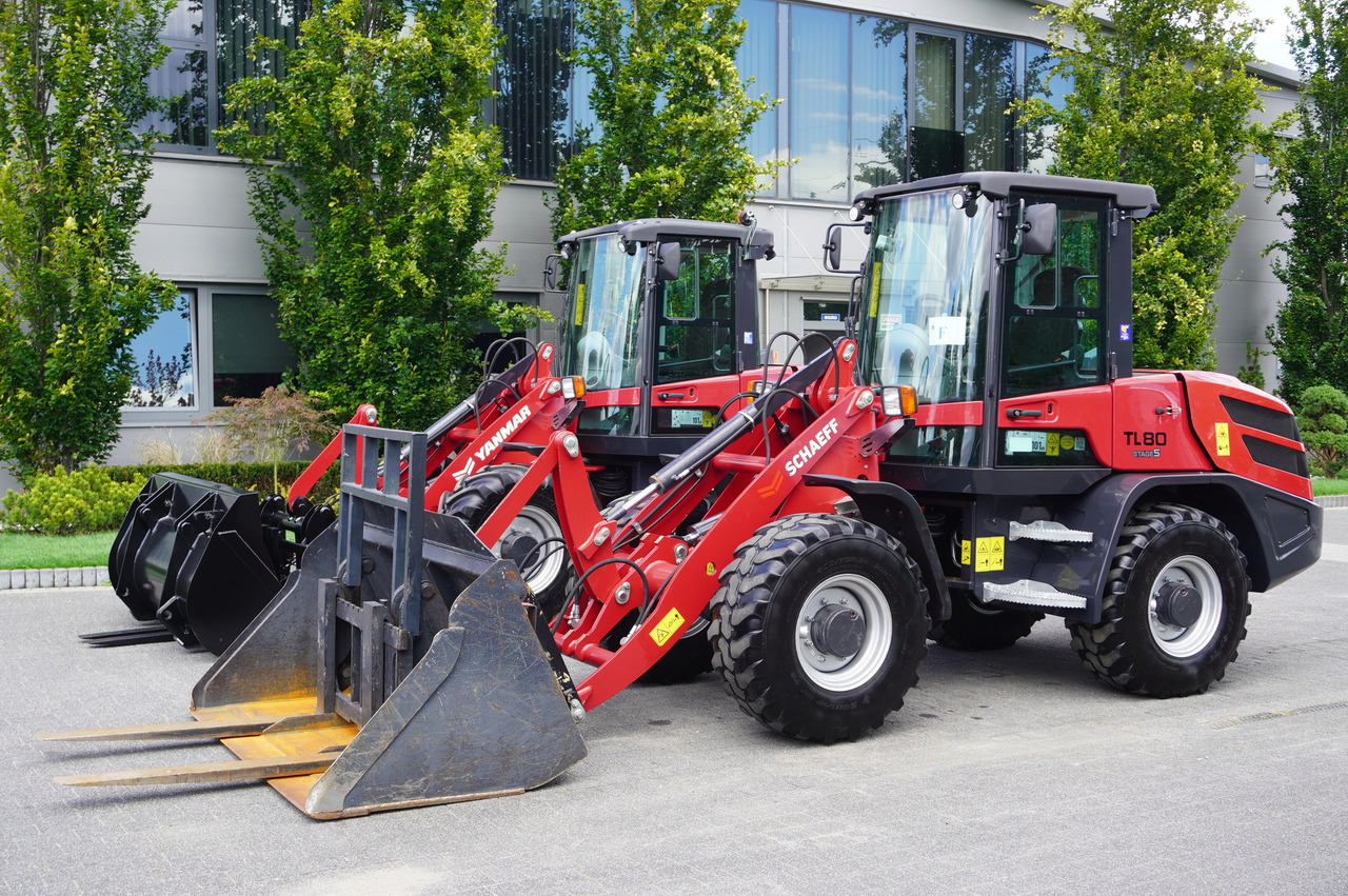 SCHAEFF Yanmar/SCHAEFF TL80 Wheel Loader / 2023 / 2000 Hours! / 2 units - Riteņu iekrāvējs: foto 1 SCHAEFF Yanmar/SCHAEFF TL80 Wheel Loader / 2023 / 2000 Hours! / 2 units - Riteņu iekrāvējs: foto 1