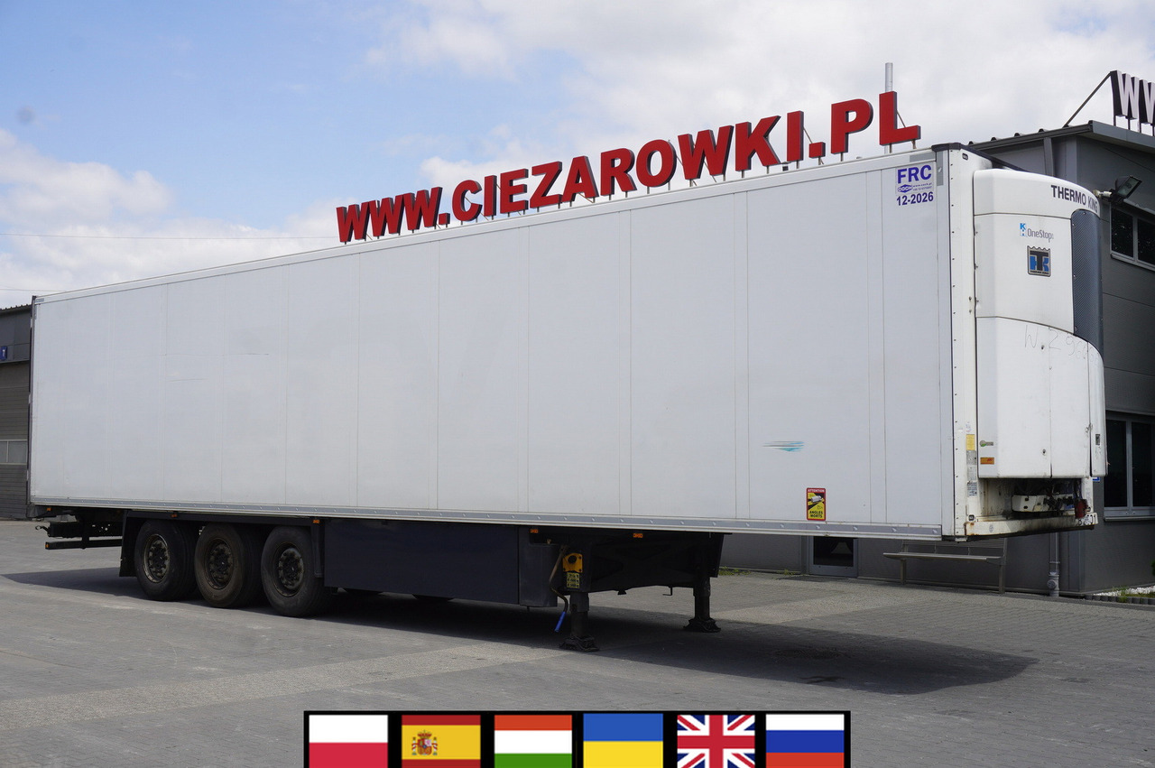 SCHMITZ refrigerator semi-trailer/ Thermoking SLX I Spectrum 250 / Multitemperature / 5 units - Puspiekabe refrižerators: foto 1 SCHMITZ refrigerator semi-trailer/ Thermoking SLX I Spectrum 250 / Multitemperature / 5 units - Puspiekabe refrižerators: foto 1