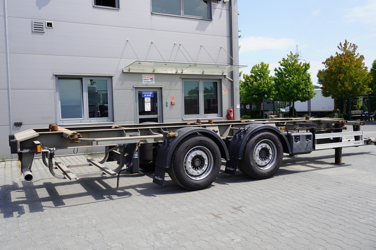 SPIER Trailer ZWL 290 BDF / 18 t - Piekabe šasija: foto 2 SPIER Trailer ZWL 290 BDF / 18 t - Piekabe šasija: foto 2