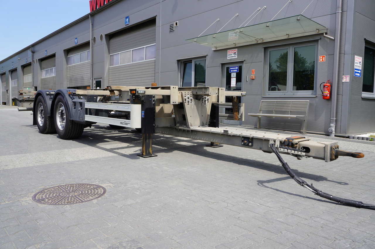 SPIER Trailer ZWL 290 BDF / 18 t - Piekabe šasija: foto 3 SPIER Trailer ZWL 290 BDF / 18 t - Piekabe šasija: foto 3