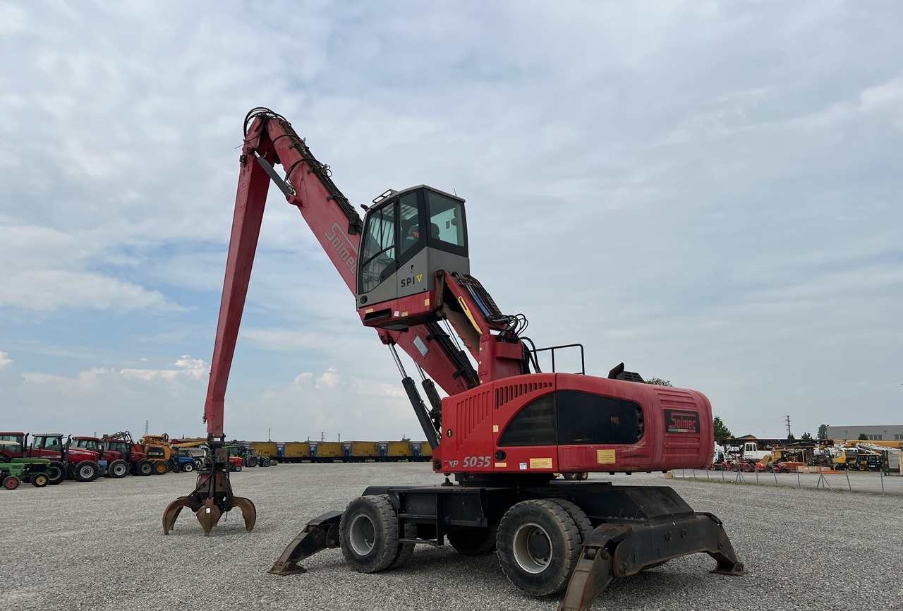 Solmec EXP 5035 / 6050 mth ! / 37t material handler - Riteņu ekskavators: foto 1 Solmec EXP 5035 / 6050 mth ! / 37t material handler - Riteņu ekskavators: foto 1