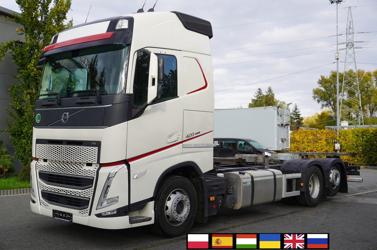 VOLVO FH 420 6x2 / BDF / 2022 - Konteineru vedējs/ Kravas automašīna ar noņemamā virsbūve: foto 1 VOLVO FH 420 6x2 / BDF / 2022 - Konteineru vedējs/ Kravas automašīna ar noņemamā virsbūve: foto 1