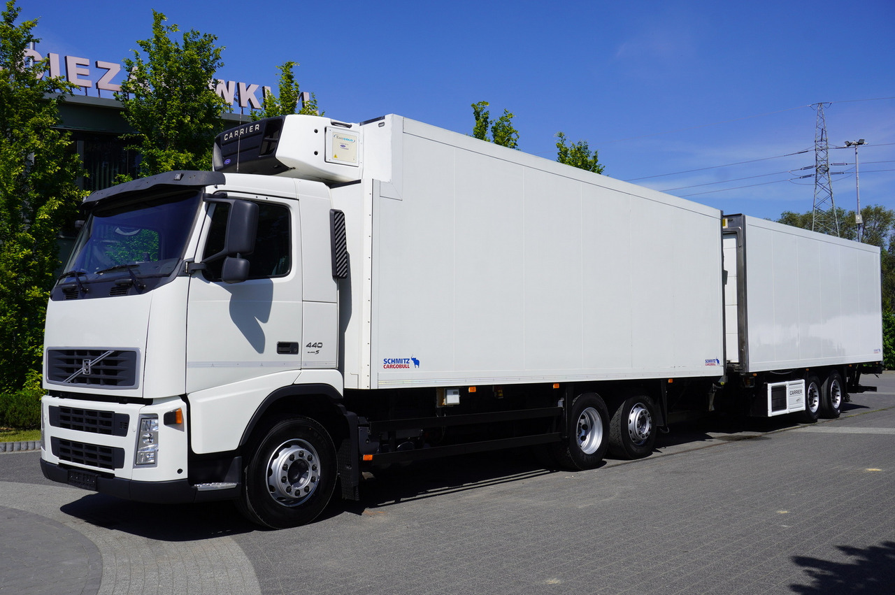 VOLVO FH 440 E5 6×2 Schmitz Refrigerator – pass-through Set 38 pallets - Kravas automašīna refrižerators: foto 1 VOLVO FH 440 E5 6×2 Schmitz Refrigerator – pass-through Set 38 pallets - Kravas automašīna refrižerators: foto 1