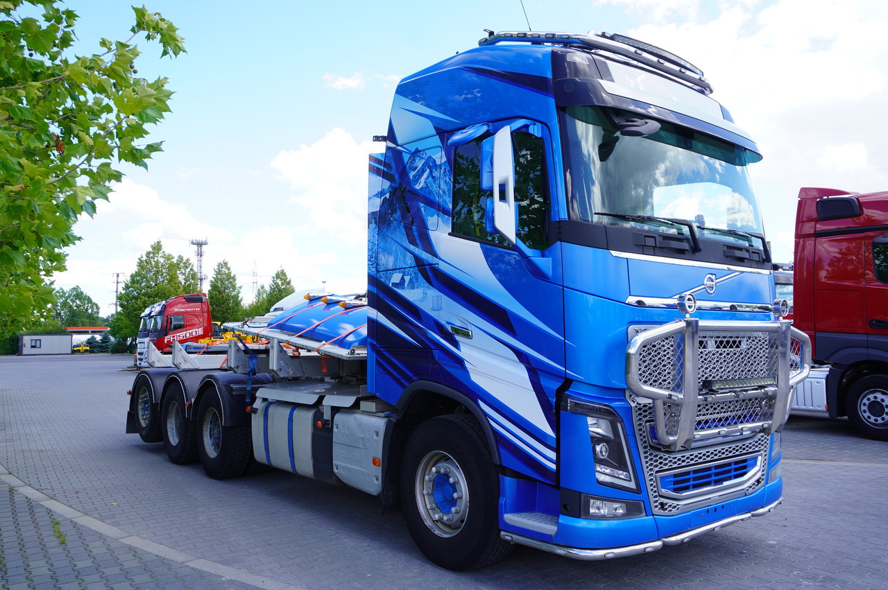 VOLVO FH16 750 8x4 / ALUCAR stanchion superstructure / 7.6 m chassis / Steered axle - Šasija kravas automašīna: foto 4 VOLVO FH16 750 8x4 / ALUCAR stanchion superstructure / 7.6 m chassis / Steered axle - Šasija kravas automašīna: foto 4