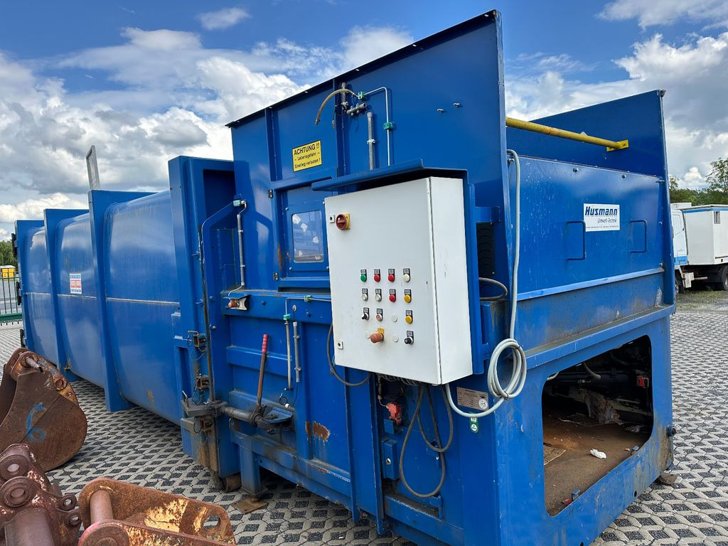 Husmann -Presscontainer /Müllpresse - Noņemamā virsbūve atkritumiem: foto 2 Husmann -Presscontainer /Müllpresse - Noņemamā virsbūve atkritumiem: foto 2