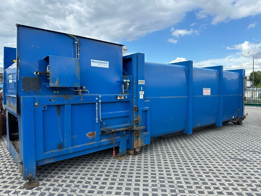 Husmann -Presscontainer /Müllpresse - Noņemamā virsbūve atkritumiem: foto 1 Husmann -Presscontainer /Müllpresse - Noņemamā virsbūve atkritumiem: foto 1