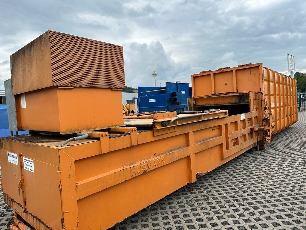 Husmann -Presscontainer /Müllpresse - Noņemamā virsbūve atkritumiem: foto 1 Husmann -Presscontainer /Müllpresse - Noņemamā virsbūve atkritumiem: foto 1