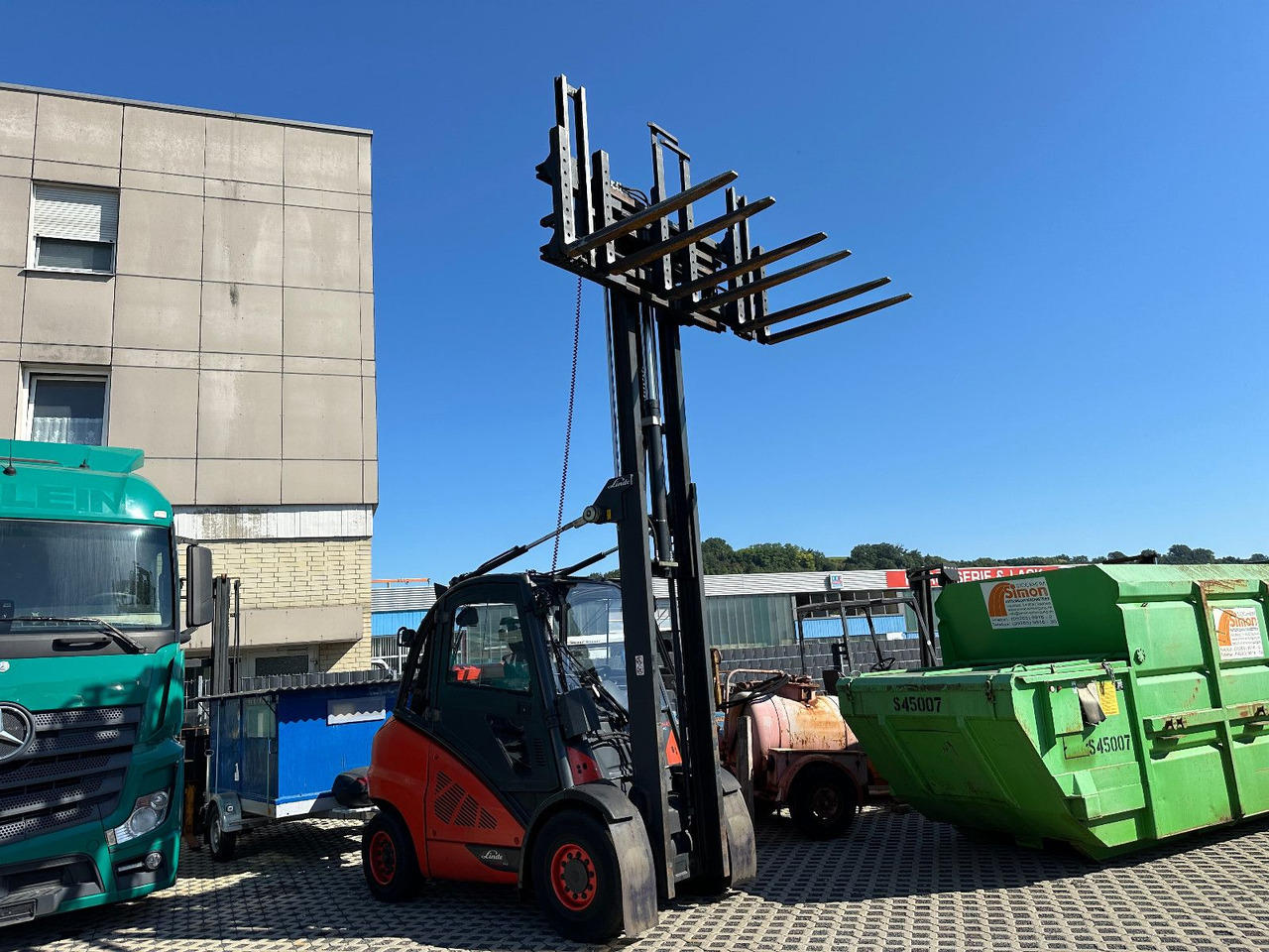 Gāzes iekrāvējs Linde H45T-02 Linde H45T-02: foto 10