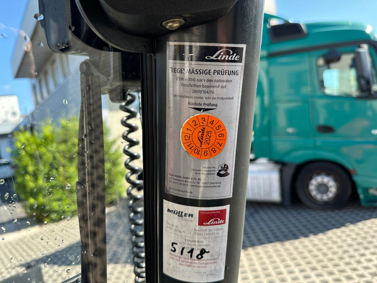 Gāzes iekrāvējs Linde H45T-02 Linde H45T-02: foto 11