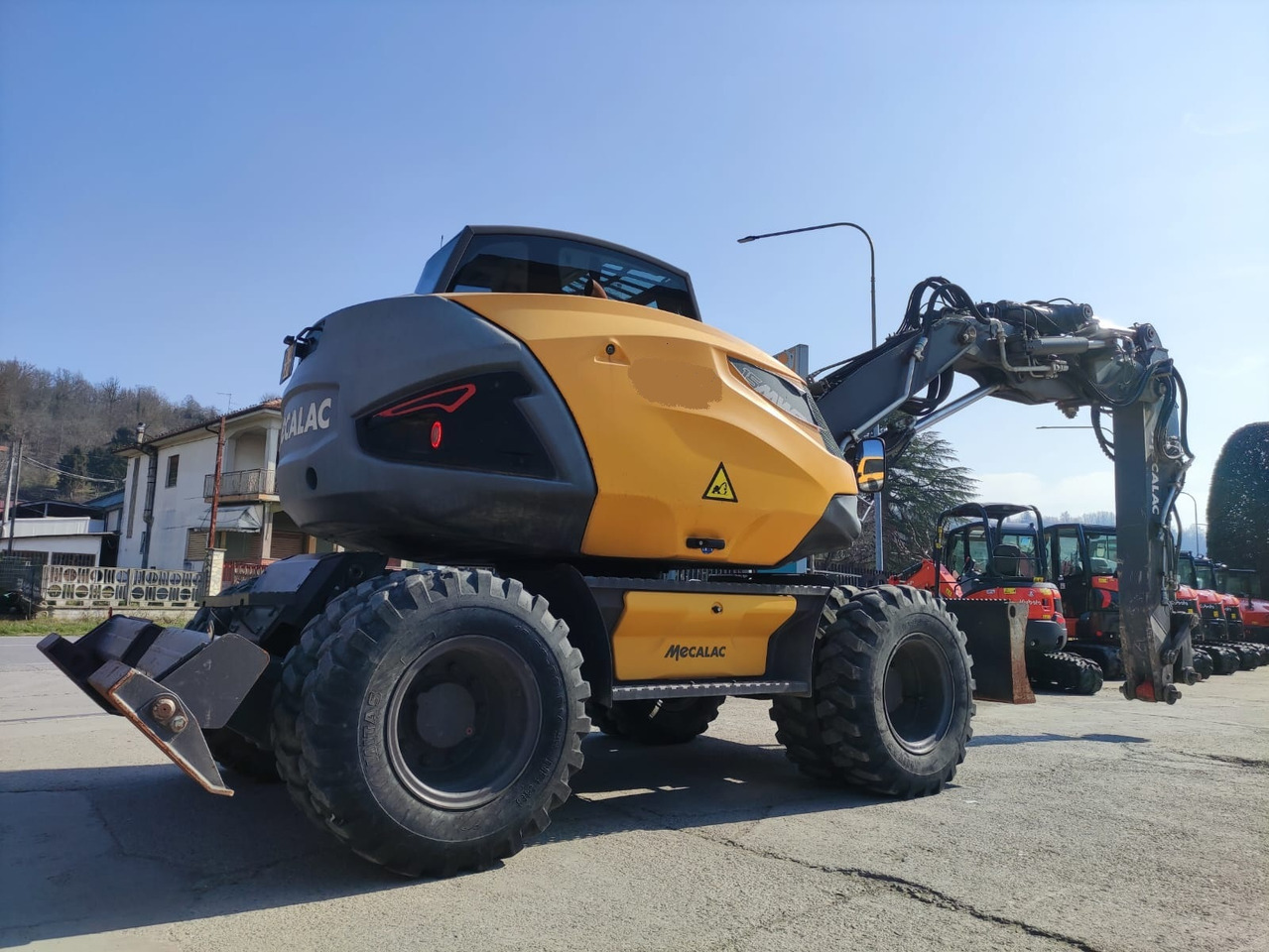 MECALAC 15 MWR - Riteņu ekskavators: foto 4 MECALAC 15 MWR - Riteņu ekskavators: foto 4