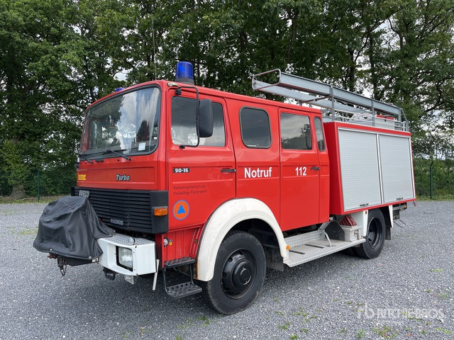 1994 Iveco LF 16 TS 4x4 Crew Cab Fire Truck - Ugunsdzēsēju mašīna: foto 1 1994 Iveco LF 16 TS 4x4 Crew Cab Fire Truck - Ugunsdzēsēju mašīna: foto 1