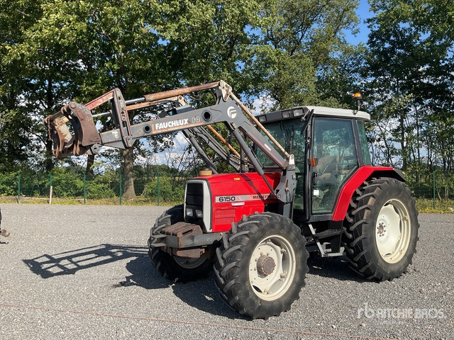 1997 Massey Ferguson 6150 4WD Tractor - Traktors: foto 1 1997 Massey Ferguson 6150 4WD Tractor - Traktors: foto 1