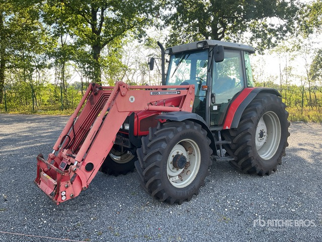 2001 Massey Ferguson 4255 4WD Tractor - Traktors: foto 1 2001 Massey Ferguson 4255 4WD Tractor - Traktors: foto 1