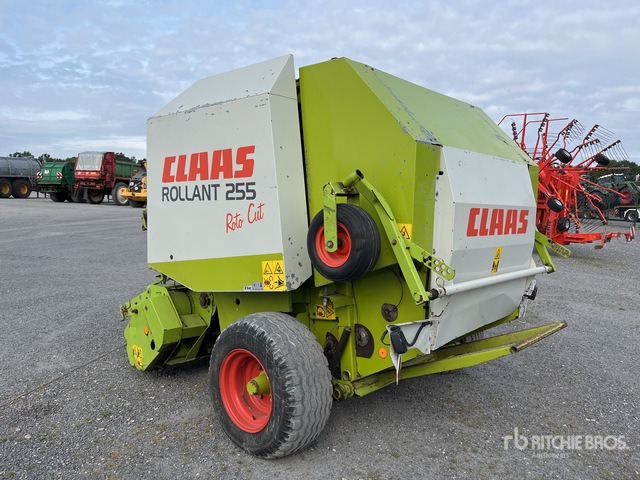 2003 Claas Rollant 255 Roto Cut Round Baler - Rituļu prese: foto 4 2003 Claas Rollant 255 Roto Cut Round Baler - Rituļu prese: foto 4
