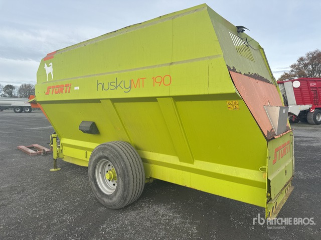 2011 Storti Husky MT190 Feed Trailer - Lopbarības mikseris: foto 4 2011 Storti Husky MT190 Feed Trailer - Lopbarības mikseris: foto 4