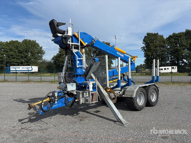 2012 Binderberger RW14 T/A Log Trailer - Meža piekabe: foto 1 2012 Binderberger RW14 T/A Log Trailer - Meža piekabe: foto 1
