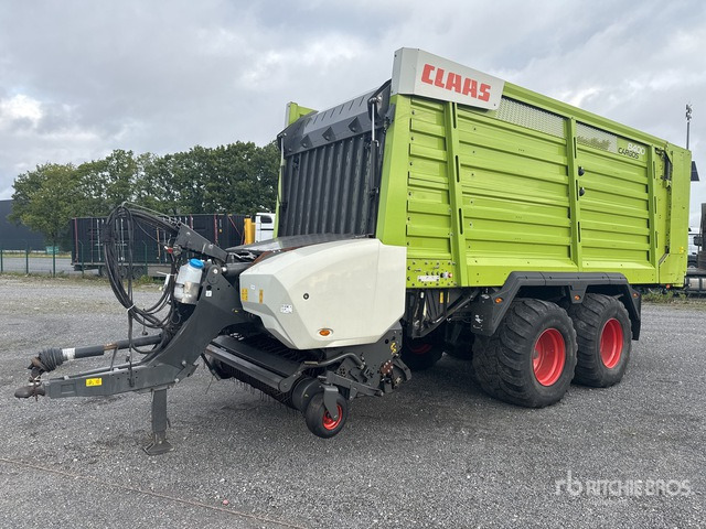 2016 Claas Cargos 8400 T/A Silage Wagon - Savācējpiekabe: foto 1 2016 Claas Cargos 8400 T/A Silage Wagon - Savācējpiekabe: foto 1