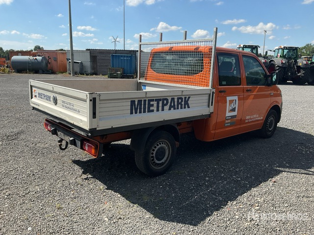 2019 Volkswagen T6 Transporter 4x2 Crew Cab Flatbed Truck - Bortu kravas automašīna/ Platforma: foto 4 2019 Volkswagen T6 Transporter 4x2 Crew Cab Flatbed Truck - Bortu kravas automašīna/ Platforma: foto 4