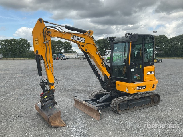 2022 JCB 36C-1 Mini Excavator:  <6.6t - Mini-ekskavators: foto 1 2022 JCB 36C-1 Mini Excavator:  <6.6t - Mini-ekskavators: foto 1