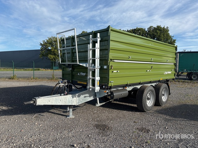 2025 Fliegl TDK 200 FOX T/A 3-Way (Unused) End Dump Trailer - Lauksaimniecības piekabe-pašizgāzējs: foto 1 2025 Fliegl TDK 200 FOX T/A 3-Way (Unused) End Dump Trailer - Lauksaimniecības piekabe-pašizgāzējs: foto 1