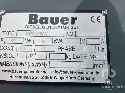 BAUER GENERATOREN GFS-40 ATS 50 kVA (Unused) - Elektroģenerators: foto 5 BAUER GENERATOREN GFS-40 ATS 50 kVA (Unused) - Elektroģenerators: foto 5