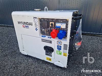 HYUNDAI DHY8500SE-T (Unused) - Elektroģenerators: foto 1 HYUNDAI DHY8500SE-T (Unused) - Elektroģenerators: foto 1