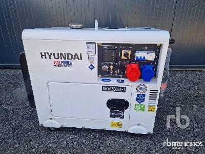 HYUNDAI DHY8500SE-T (Unused) - Elektroģenerators: foto 3 HYUNDAI DHY8500SE-T (Unused) - Elektroģenerators: foto 3
