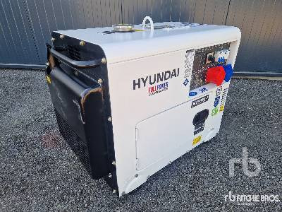 HYUNDAI DHY8500SE-T (Unused) - Elektroģenerators: foto 2 HYUNDAI DHY8500SE-T (Unused) - Elektroģenerators: foto 2