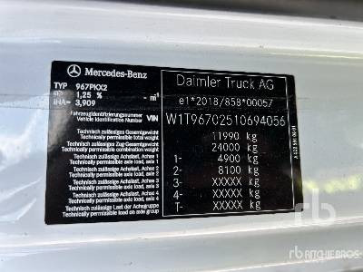 MERCEDES-BENZ ATEGO 1224L - Kravas automašīna ar tentu: foto 5 MERCEDES-BENZ ATEGO 1224L - Kravas automašīna ar tentu: foto 5