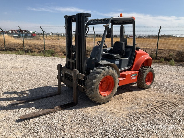 2007 Ausa C 250 Hx4 4x4 Rough Terrain Forklift - Bezceļu autokrāvējs: foto 1 2007 Ausa C 250 Hx4 4x4 Rough Terrain Forklift - Bezceļu autokrāvējs: foto 1