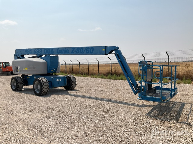 2007 Genie Z80/60 4WD Diesel Articulating Boom Lift - Izlices pacēlājs: foto 3 2007 Genie Z80/60 4WD Diesel Articulating Boom Lift - Izlices pacēlājs: foto 3