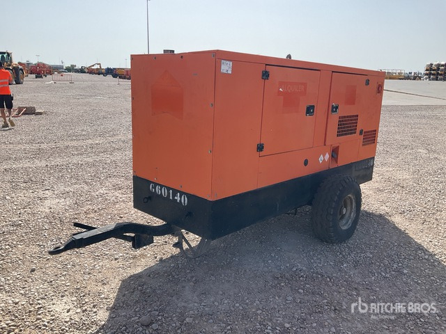 2007 Gesan DPR60 60 kVA Mobile Generator Set - Elektroģenerators: foto 4 2007 Gesan DPR60 60 kVA Mobile Generator Set - Elektroģenerators: foto 4