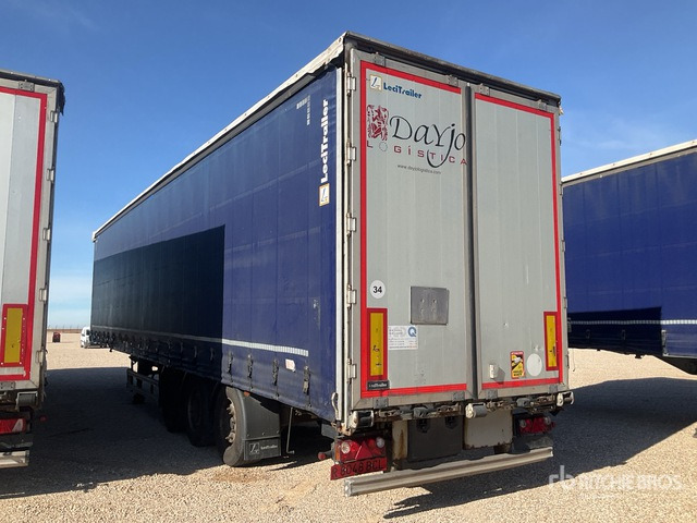 2011 Lecitrailer 3E20 Tri/A XL 3M Multilock Curtain Side Trailer - Piekabe ar tentu: foto 3 2011 Lecitrailer 3E20 Tri/A XL 3M Multilock Curtain Side Trailer - Piekabe ar tentu: foto 3