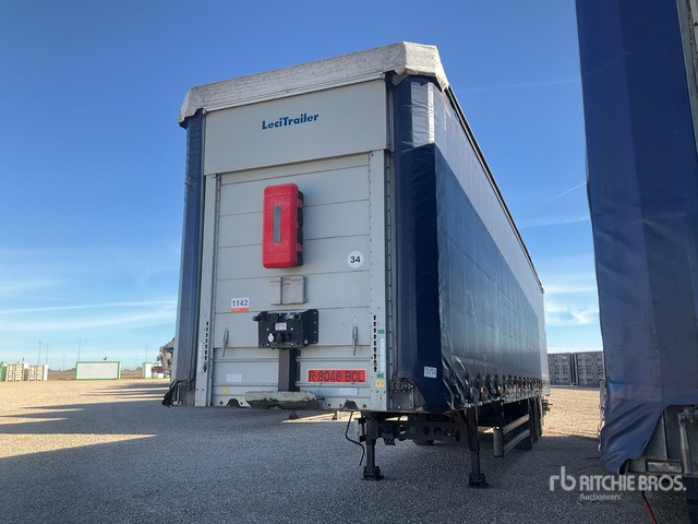 2011 Lecitrailer 3E20 Tri/A XL 3M Multilock Curtain Side Trailer - Piekabe ar tentu: foto 1 2011 Lecitrailer 3E20 Tri/A XL 3M Multilock Curtain Side Trailer - Piekabe ar tentu: foto 1