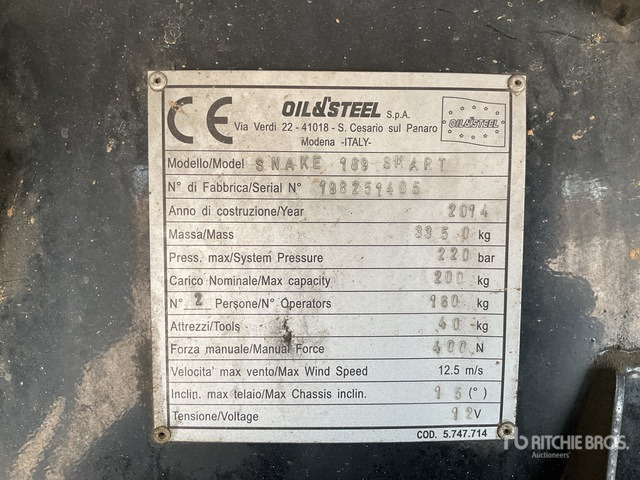 2014 Nissan NT400 Cabstar 35.12 2014 Oil&Steel Snake 189 Smart ... Bucket Truck - Autopacēlājs: foto 4 2014 Nissan NT400 Cabstar 35.12 2014 Oil&Steel Snake 189 Smart ... Bucket Truck - Autopacēlājs: foto 4