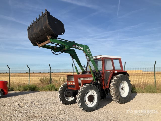 Fiat 766 EDT 4WD Tractor - Traktors: foto 2 Fiat 766 EDT 4WD Tractor - Traktors: foto 2