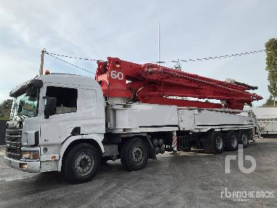 SCANIA P124 NA420 2005 Junjin JJ-M5517 56 m on 10 ... - Betona sūknis: foto 1 SCANIA P124 NA420 2005 Junjin JJ-M5517 56 m on 10 ... - Betona sūknis: foto 1