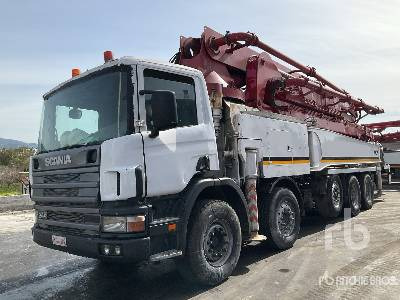 SCANIA PC124 C420 2005 KCP KCP48ZX200 48 m on 10x ... - Betona sūknis: foto 1 SCANIA PC124 C420 2005 KCP KCP48ZX200 48 m on 10x ... - Betona sūknis: foto 1