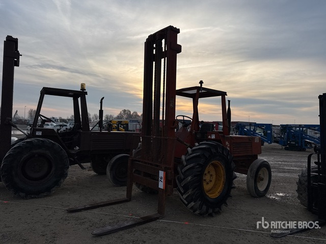 1994 Manitou MB25G Rough Terrain Forklift - Bezceļu autokrāvējs: foto 1 1994 Manitou MB25G Rough Terrain Forklift - Bezceļu autokrāvējs: foto 1