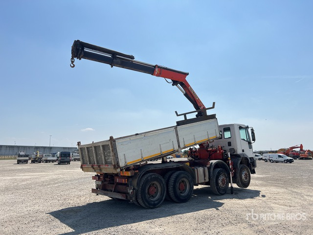 2000 Iveco Eurotrakker 1999 Palfinger PK16000 5550 kg ... Dump Truck with Crane - Kravas automašīna pašizgāzējs, Kravas auto ar manipulatoru: foto 4 2000 Iveco Eurotrakker 1999 Palfinger PK16000 5550 kg ... Dump Truck with Crane - Kravas automašīna pašizgāzējs, Kravas auto ar manipulatoru: foto 4