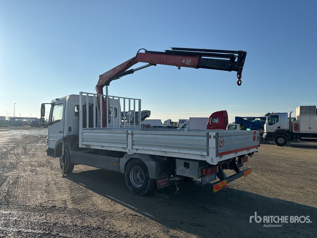 2009 Mercedes-Benz MB 818 K 2009 Fassi F65A.23 2710 kg on 4x2 Flatbed Truck with Crane - Bortu kravas automašīna/ Platforma, Kravas auto ar manipulatoru: foto 3 2009 Mercedes-Benz MB 818 K 2009 Fassi F65A.23 2710 kg on 4x2 Flatbed Truck with Crane - Bortu kravas automašīna/ Platforma, Kravas auto ar manipulatoru: foto 3