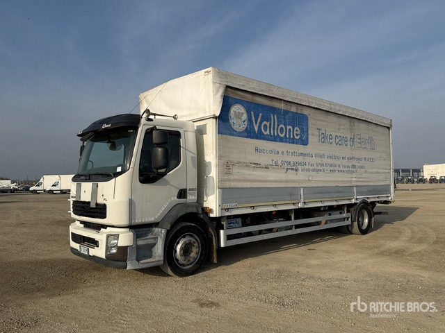 2010 Volvo FL290 4x2 Curtain Side Truck - Kravas automašīna ar tentu: foto 1 2010 Volvo FL290 4x2 Curtain Side Truck - Kravas automašīna ar tentu: foto 1