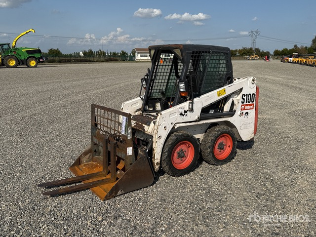 2011 Bobcat S100 High Flow Skid Steer Loader - Kompaktiekrāvējs: foto 2 2011 Bobcat S100 High Flow Skid Steer Loader - Kompaktiekrāvējs: foto 2