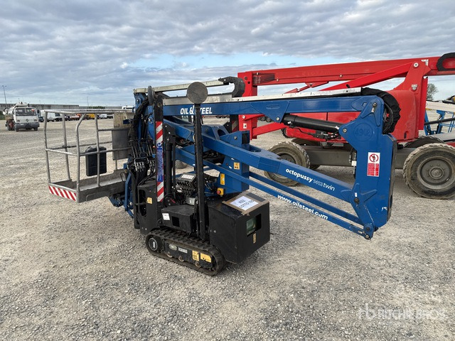 2014 Oil & Steel Octopussy 14-12 Twin Crawler (Inoperable) Articulating Boom Lift - Zirnekļa pacēlājs: foto 3 2014 Oil & Steel Octopussy 14-12 Twin Crawler (Inoperable) Articulating Boom Lift - Zirnekļa pacēlājs: foto 3