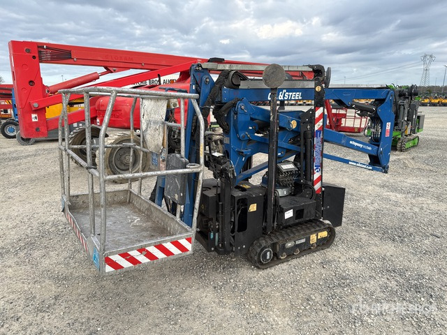 2014 Oil & Steel Octopussy 14-12 Twin Crawler (Inoperable) Articulating Boom Lift - Zirnekļa pacēlājs: foto 4 2014 Oil & Steel Octopussy 14-12 Twin Crawler (Inoperable) Articulating Boom Lift - Zirnekļa pacēlājs: foto 4
