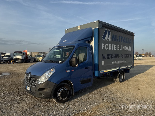 2018 Renault Master 165 - Kravas automašīna ar tentu: foto 1 2018 Renault Master 165 - Kravas automašīna ar tentu: foto 1